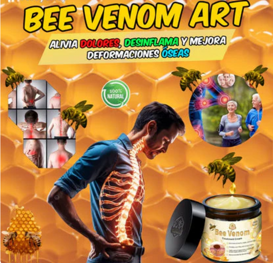 Bee Venom Articulaciones - Crema Para Dolores con Veneno de Abeja - Últimas 7 Unidades 🔥