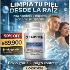 CLEARSTEM - ADIÓS AL ACNÉ HORMONAL🔥