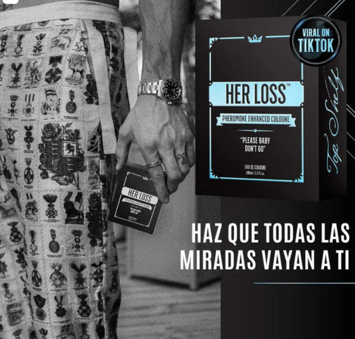 Her Loss 50ml, Perfume Científicamente Probado Para Atraer Mujeres - Últimas 7 Unidades 🔥