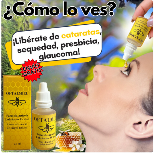 GOTAS OFTALMIEL PRO™ - DEVUELVE EL ALIVIO QUE TUS OJOS PERDIERON