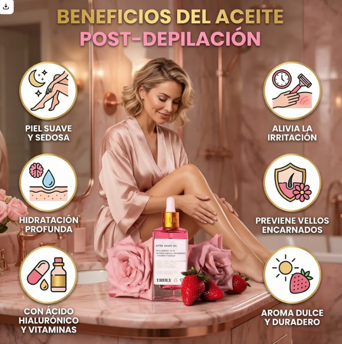 Truly Aceite Intimo Beauty Post Afeitado - Últimas 7 Unidades💗