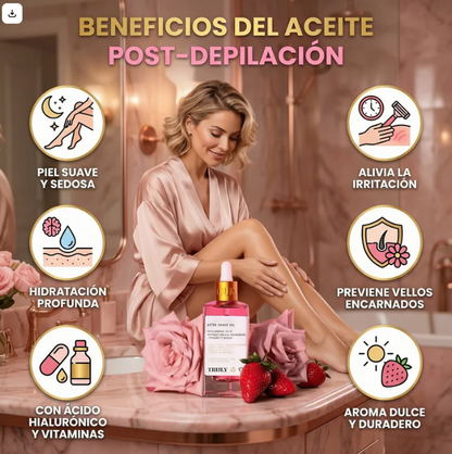Elimina manchas con Truly Aceite Intimo Beauty Post Afeitado 😍