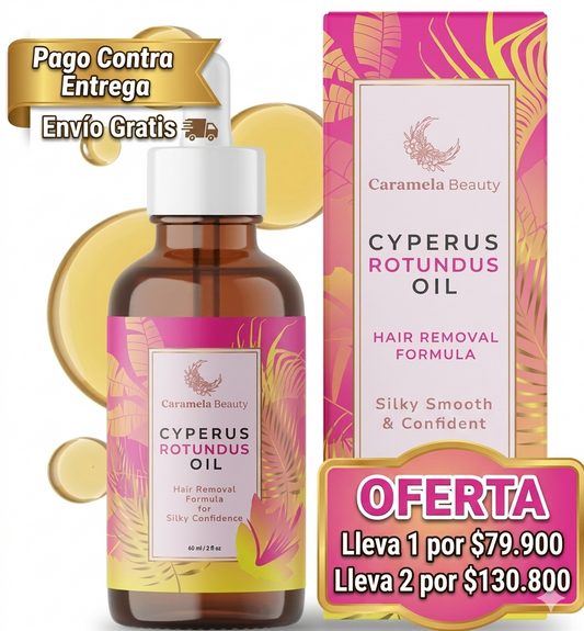 Aceite de Cyperus Rotundus - Inhibidor de Vello👩🌸