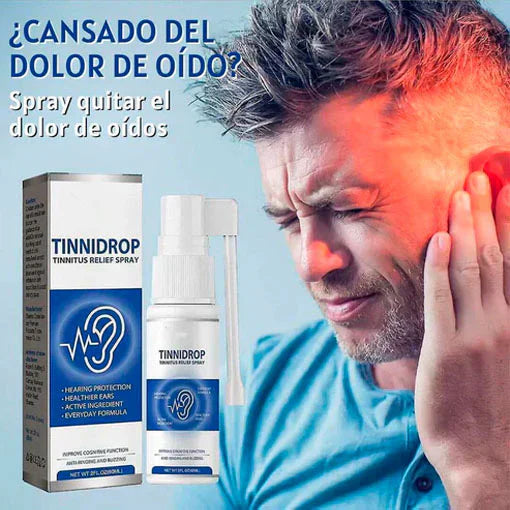 TINNIDROP SPRAY LIMPIADOR DE OÍDO 👂- ENVÍO GRATIS👌