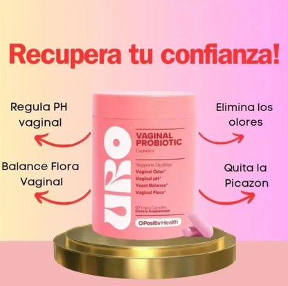 🔥Uro Probiótico Vaginal - Equilibrio Femenino🔥