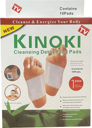 CAJA DE PARCHES DETOX KINOKI PARA PIES