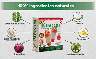 CAJA DE PARCHES DETOX KINOKI PARA PIES