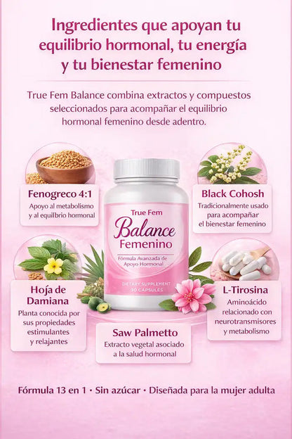 TRU FEM - VERDADERO EQUILIBRIO FEMENINO 🔥